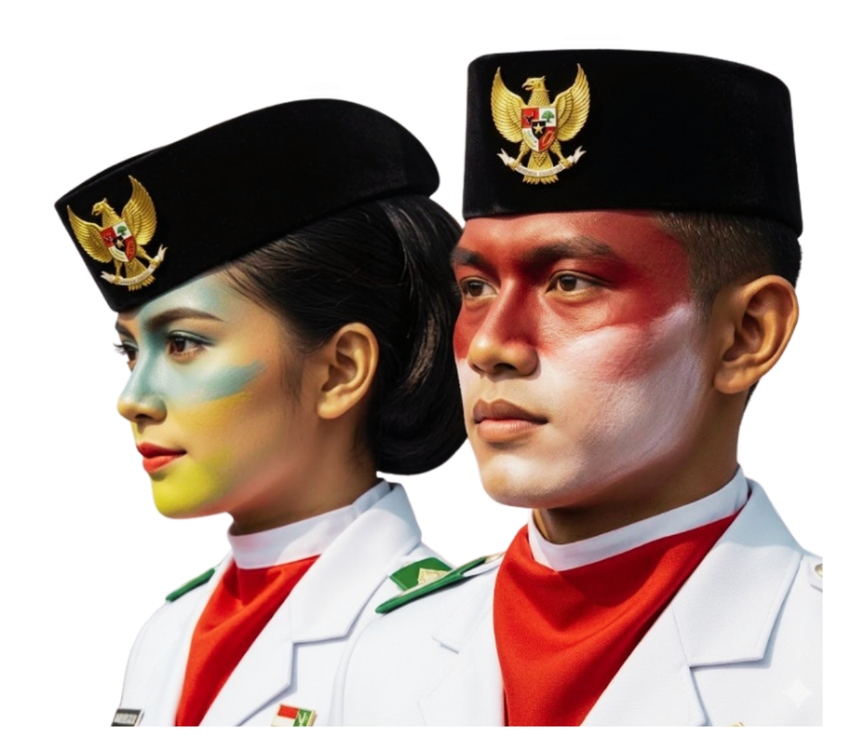 Karikatur Paskibra Teluknaga Gagah